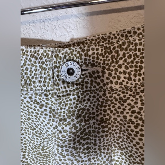 Madewell Women’s Shorts Raw Hem Safari Dot Size 27 - Picture 3 of 6